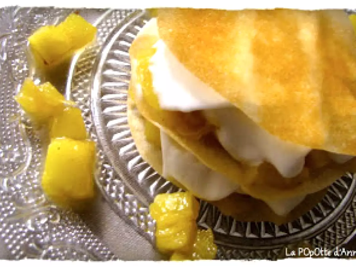 Millefeuille Ananas Caramélisé, EmulsiOn Coco - photo 4