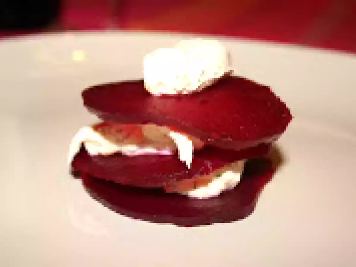 Millefeuille de betterave au haddock. - photo 2