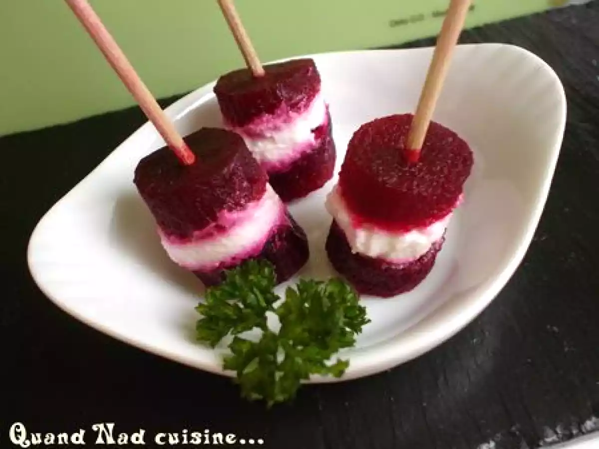 Millefeuille de betterave et de chèvre - photo 3