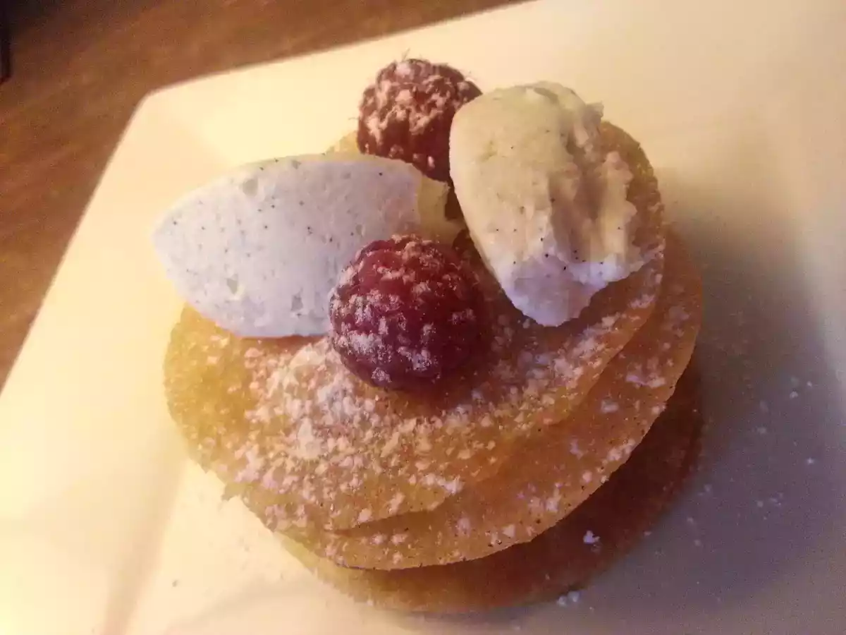 Millefeuille framboise-mascarpone