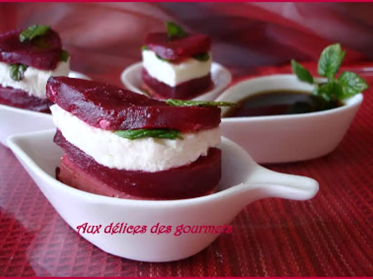 MILLEFEUILLES DE BETTERAVES A LA RICOTTA - photo 3