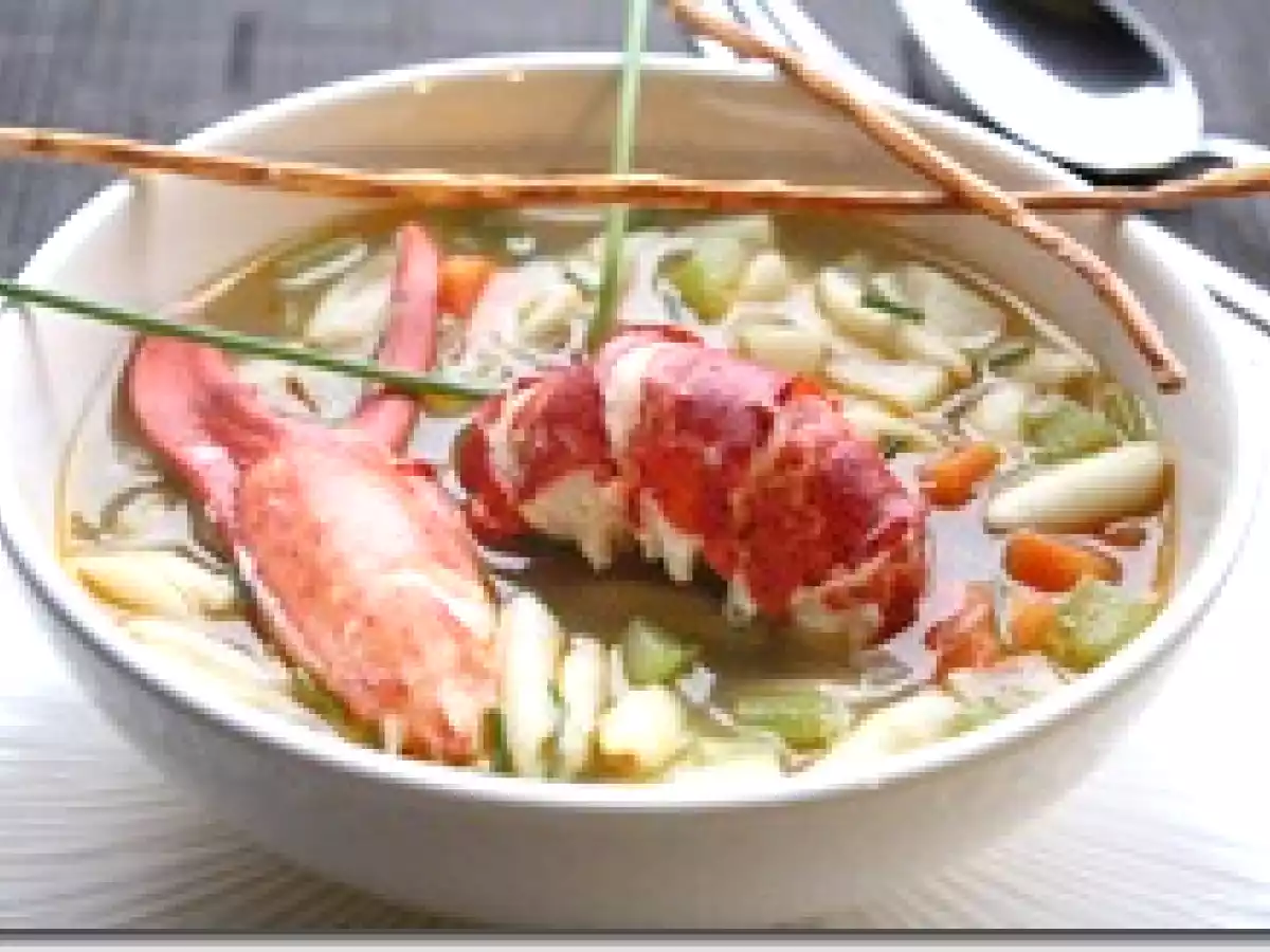 Minestrone au Homard et Légumes d?Hiver