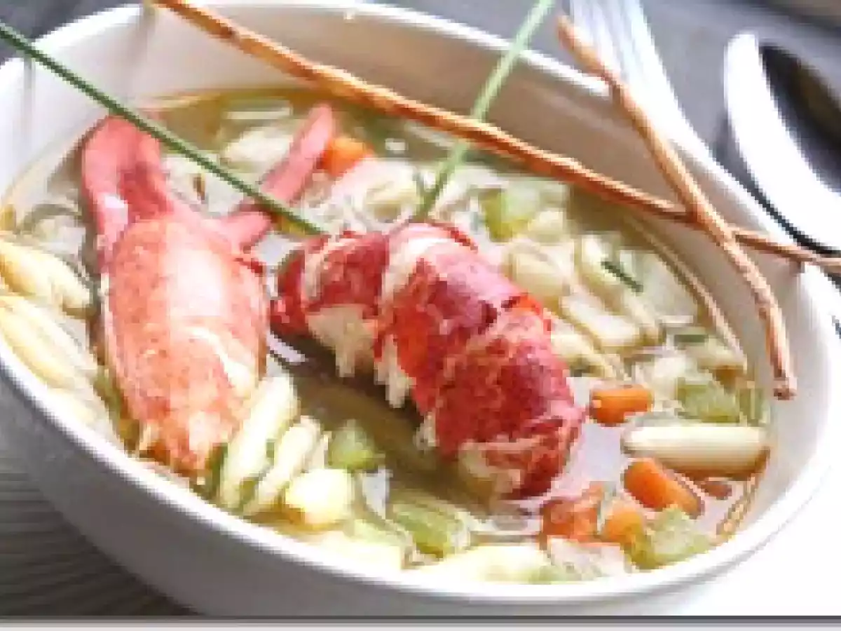 Minestrone au Homard et Légumes d?Hiver - photo 2