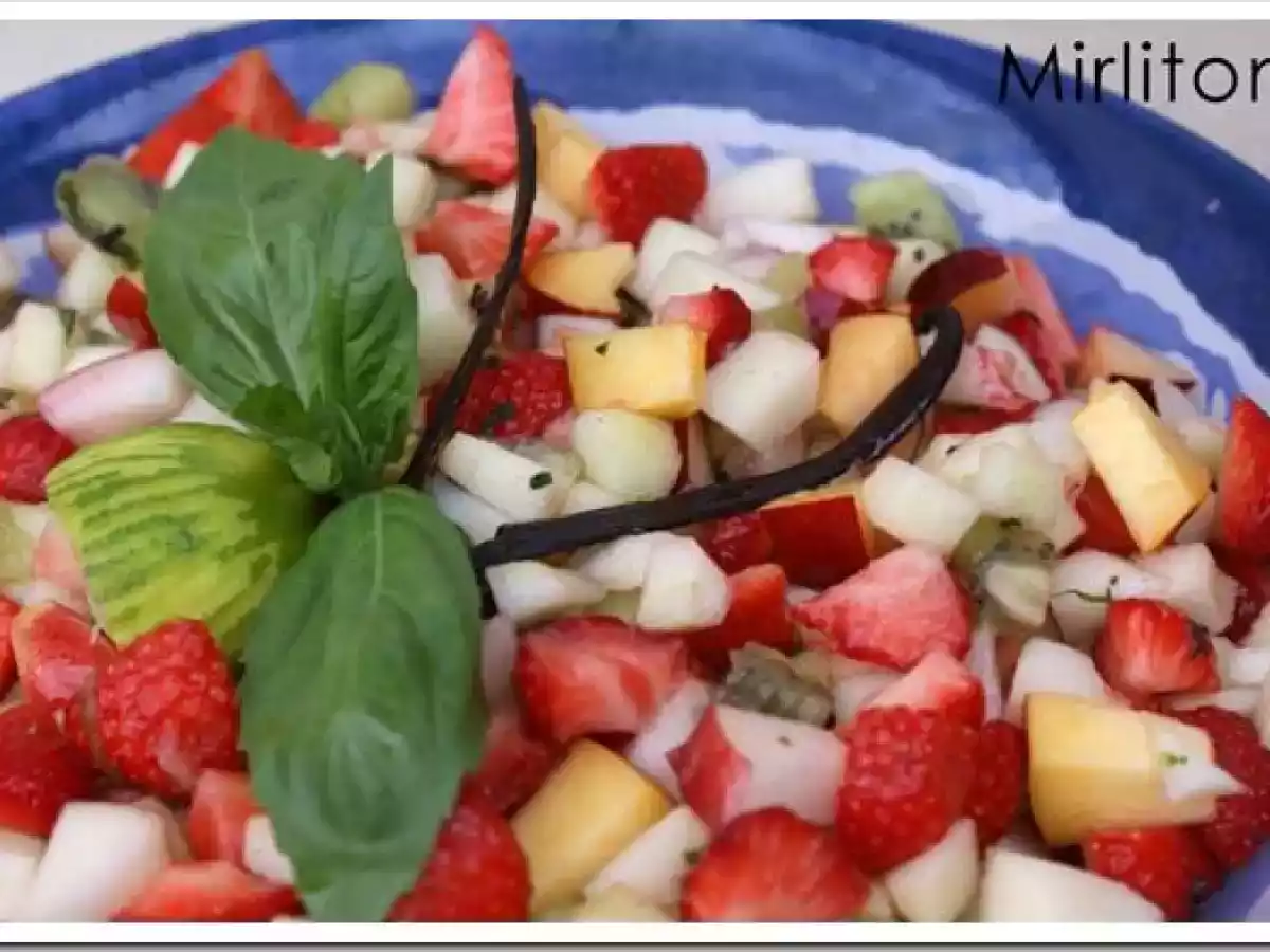 Minestrone de fruits au basilic - photo 2