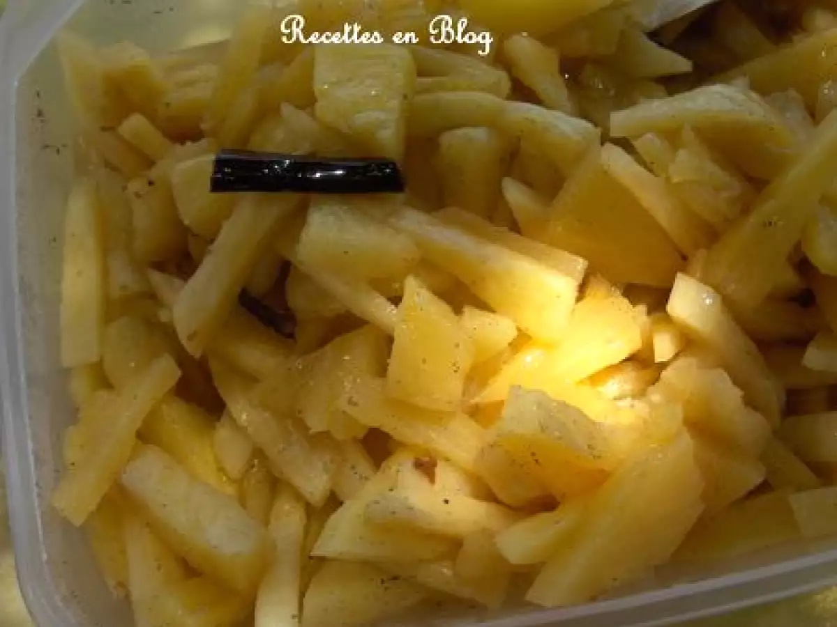 MINI BABAS AU RHUM COMPOTEE D'ANANAS FRAIS VANILLE ET CREME PATISSIERE - photo 4