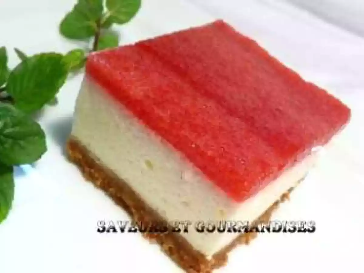 Mini-bavarois au yaourt et à la fraise. - photo 2