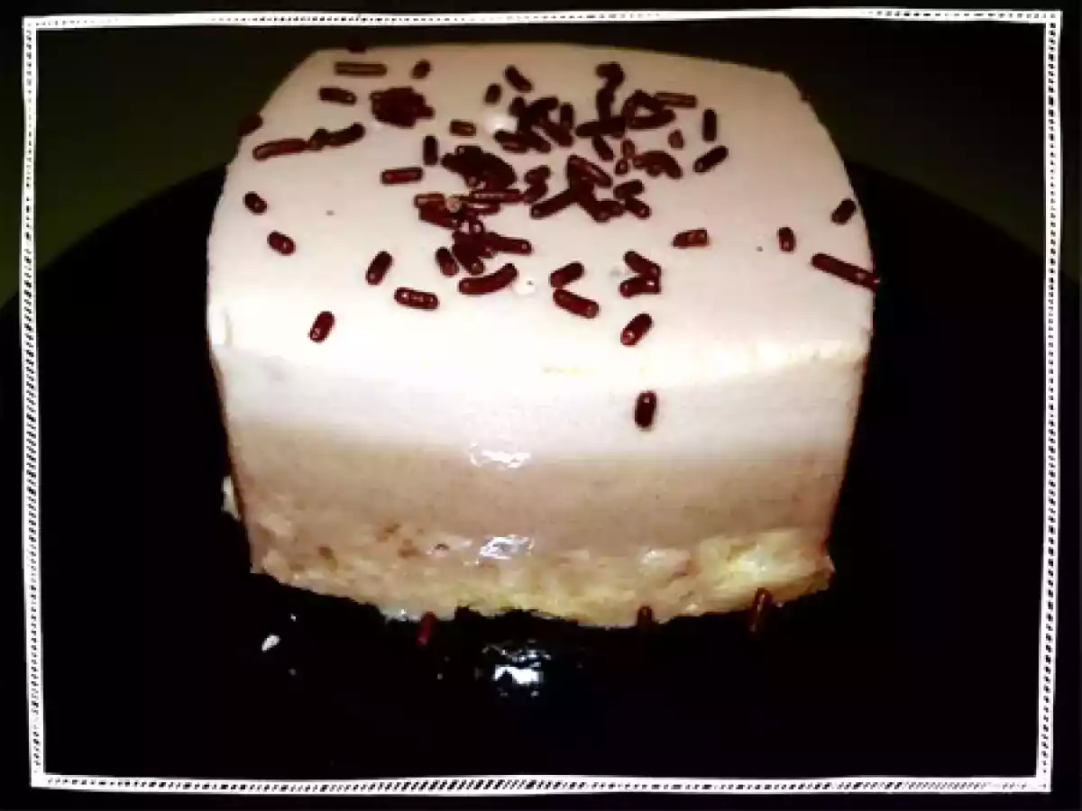 Mini bavarois capuccino