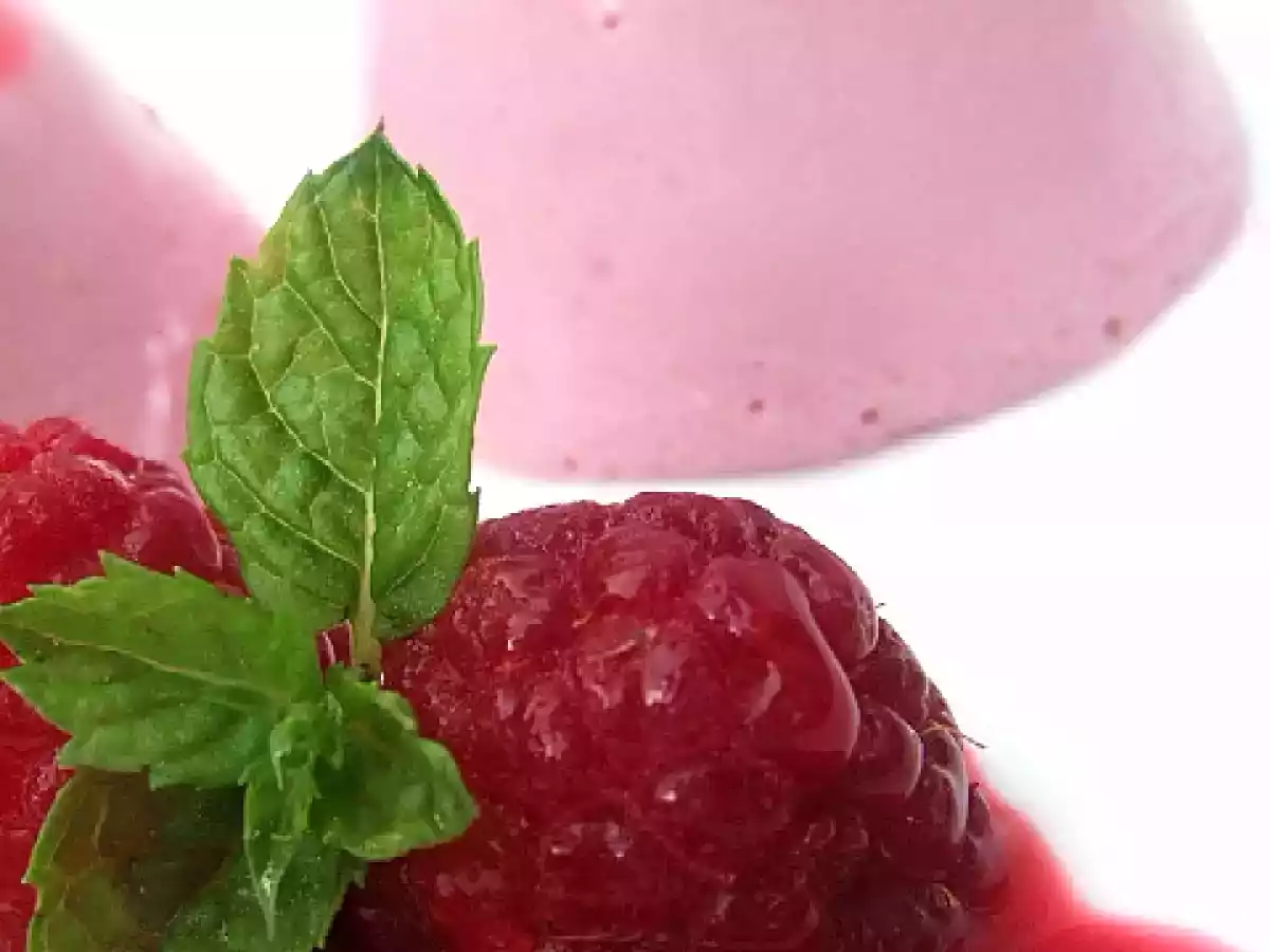 Mini-Bavarois express au fromage blanc, chocolat blanc et framboises - photo 3