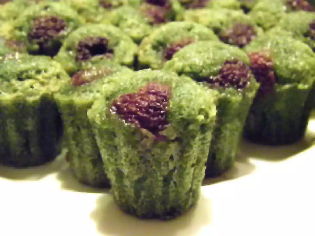 Mini bouchée de pistache aux framboises - photo 2