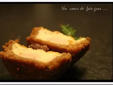 Mini Bouchées soufflées au foie gras en crôute de spéculoos et figue - photo 3