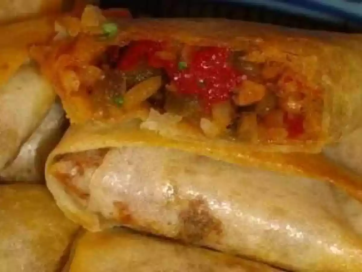 Mini brick au riz et 2 poivrons