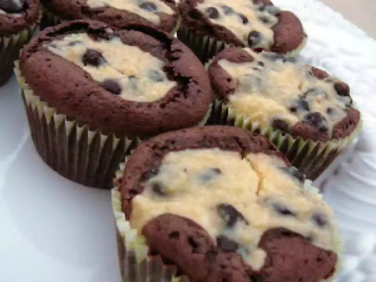 Mini-brownies au fromage à la crème