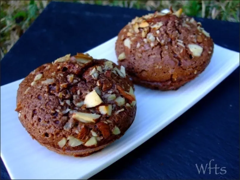 Mini-brownies aux noix et amandes, photo 1