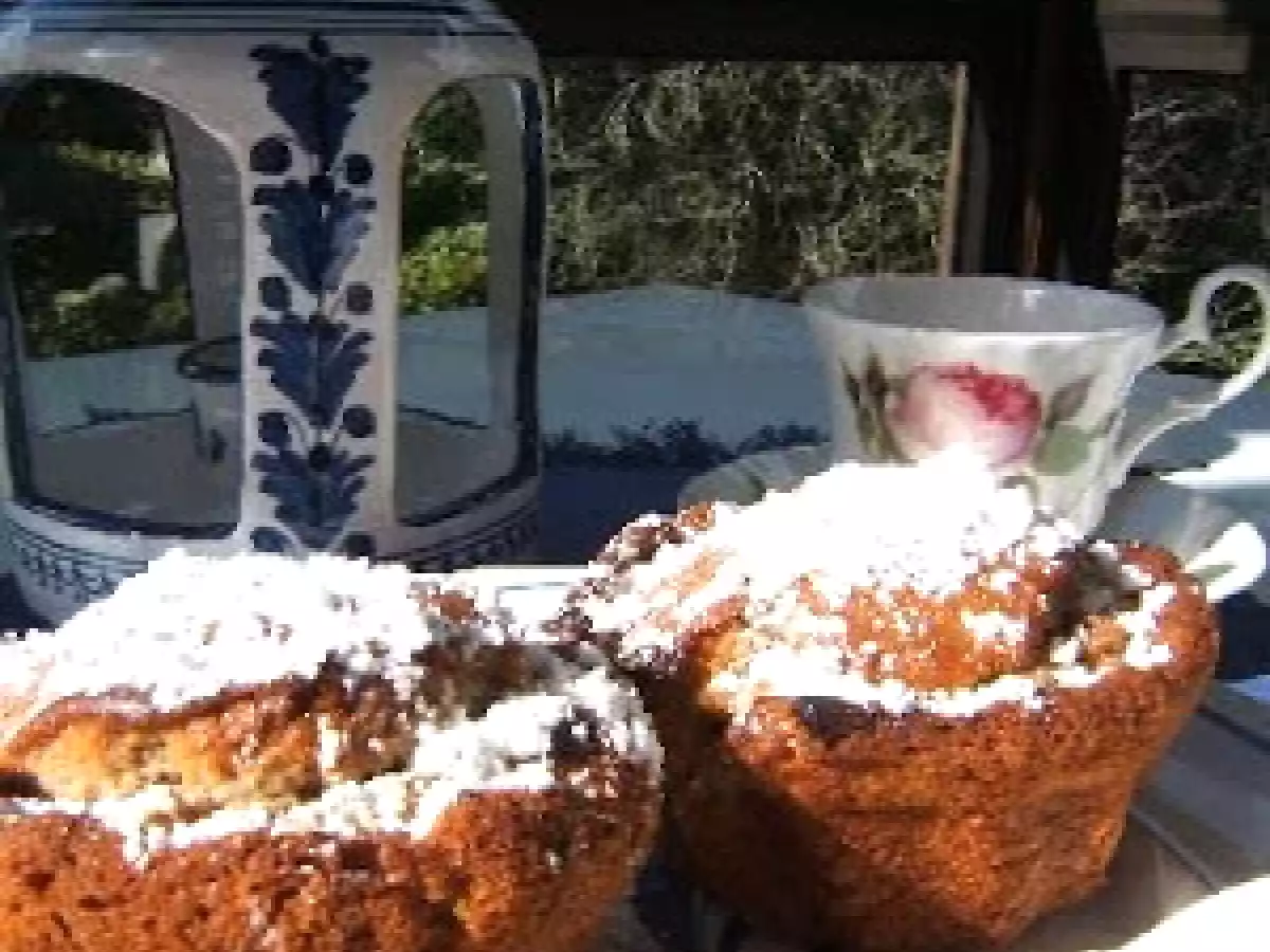 Mini-cake à la crème de marron et orange confite - photo 2