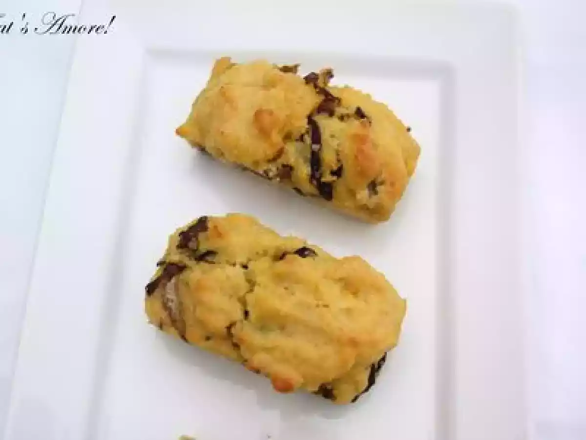 Mini cake à la polenta et Trévise - Piccoli cake di polenta e radicchio - photo 2