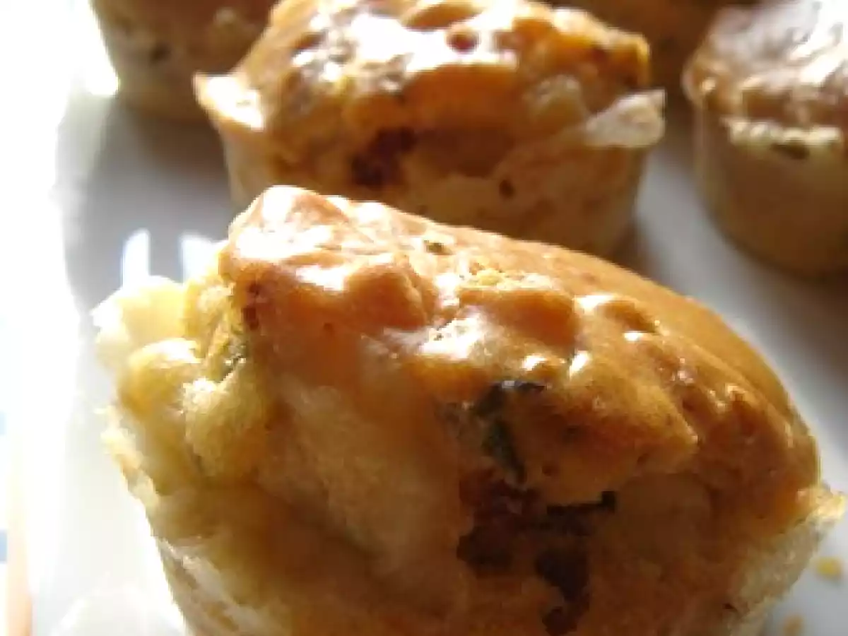 Mini cake au beaufort, super idée pour les fêtes et les apéros