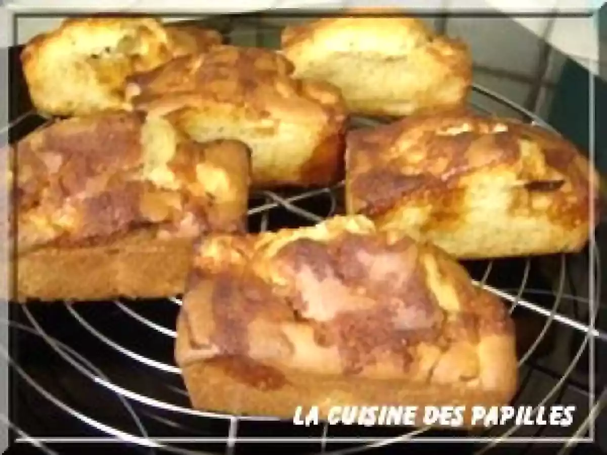 Mini-cake pomme-vanille