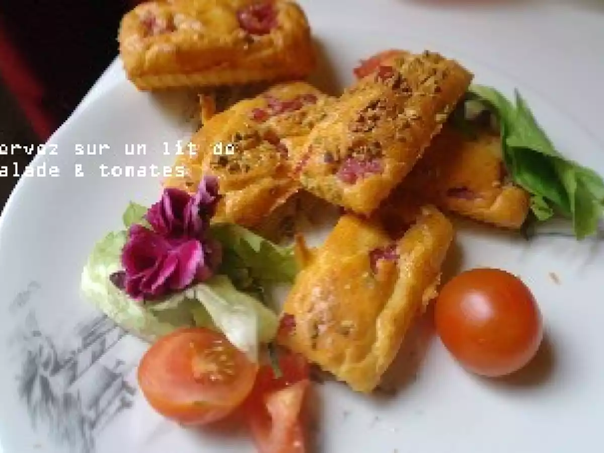 Mini Cake Saucisson & Pistache - Recette inédite