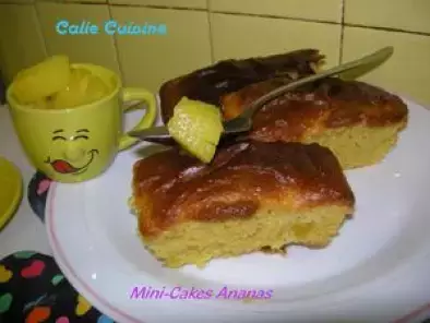 ~ Mini-Cakes à l' Ananas ~