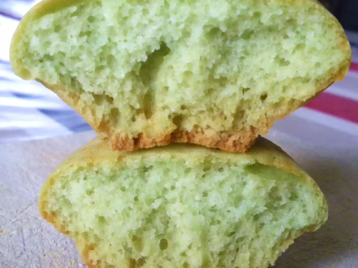 Mini cakes à la Danette Pistache