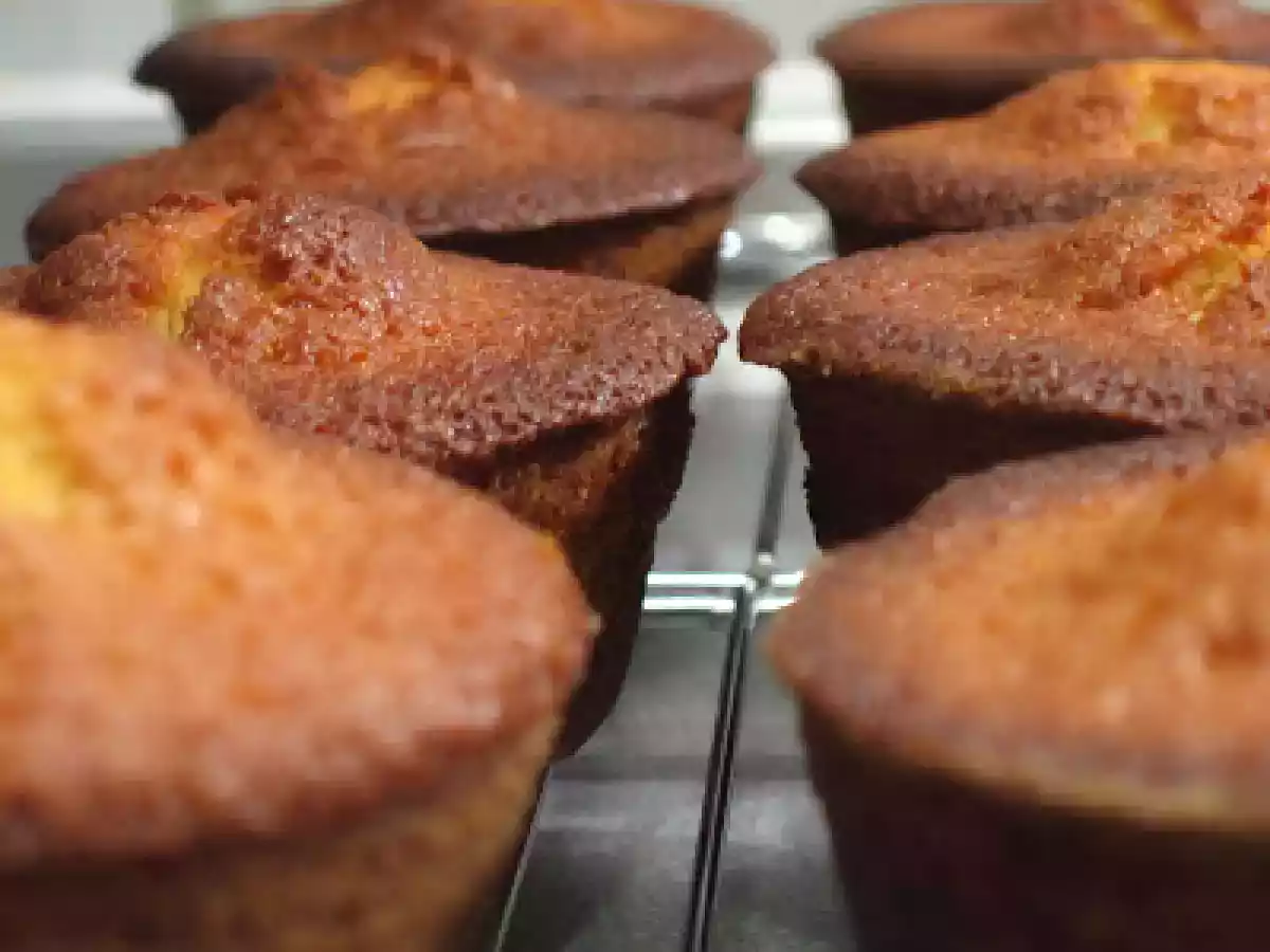 Mini-cakes à la mandarine, à la vanille & au miel - photo 2