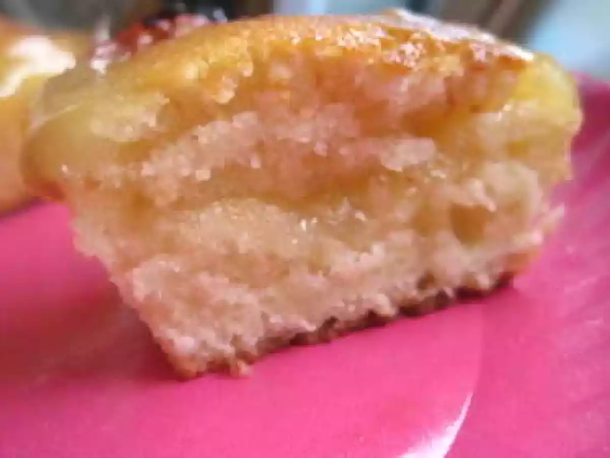 Mini cakes au lemon curd