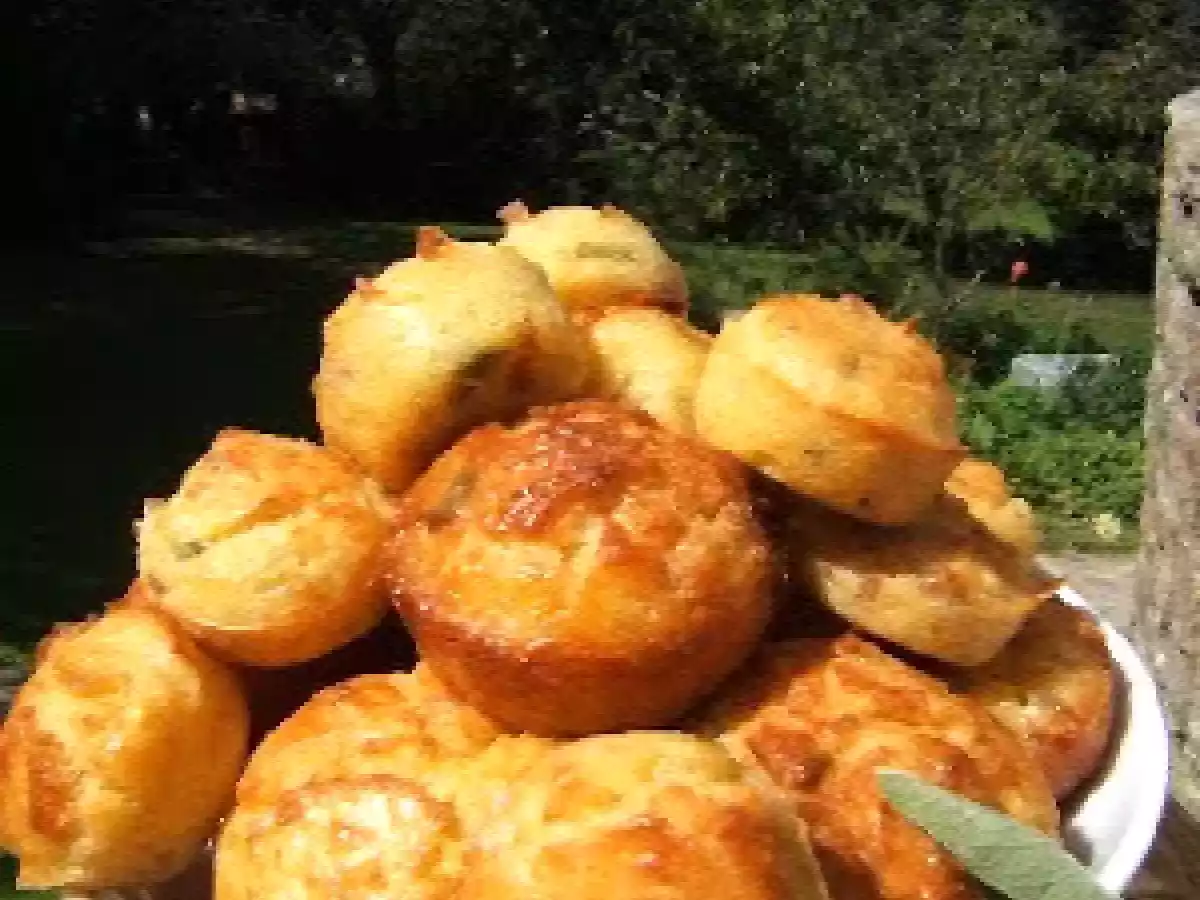 Mini-cakes au paté Hénaff et à la sauge - photo 2