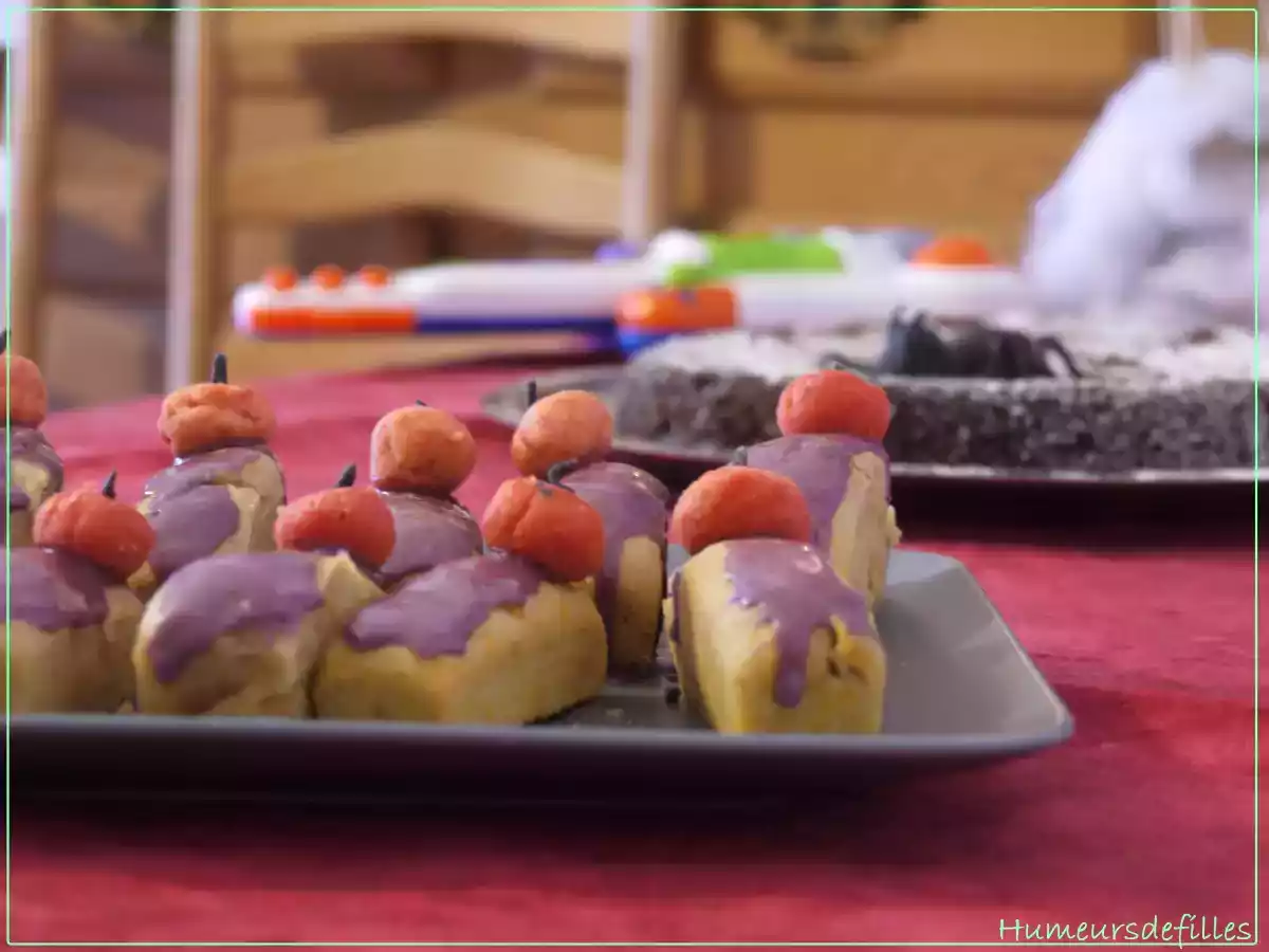 Mini cakes au potiron