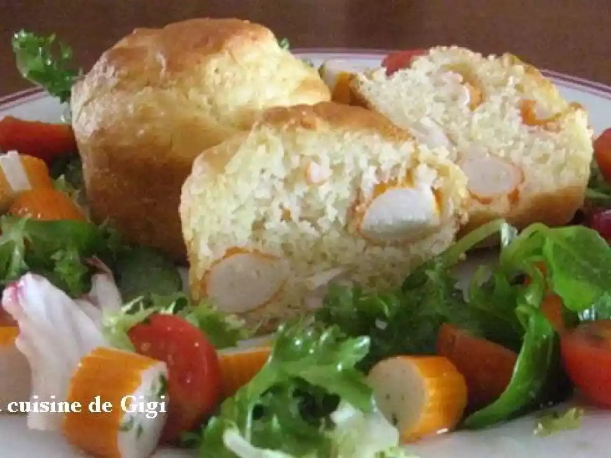 Mini cakes au surimi et au gruyère - photo 3