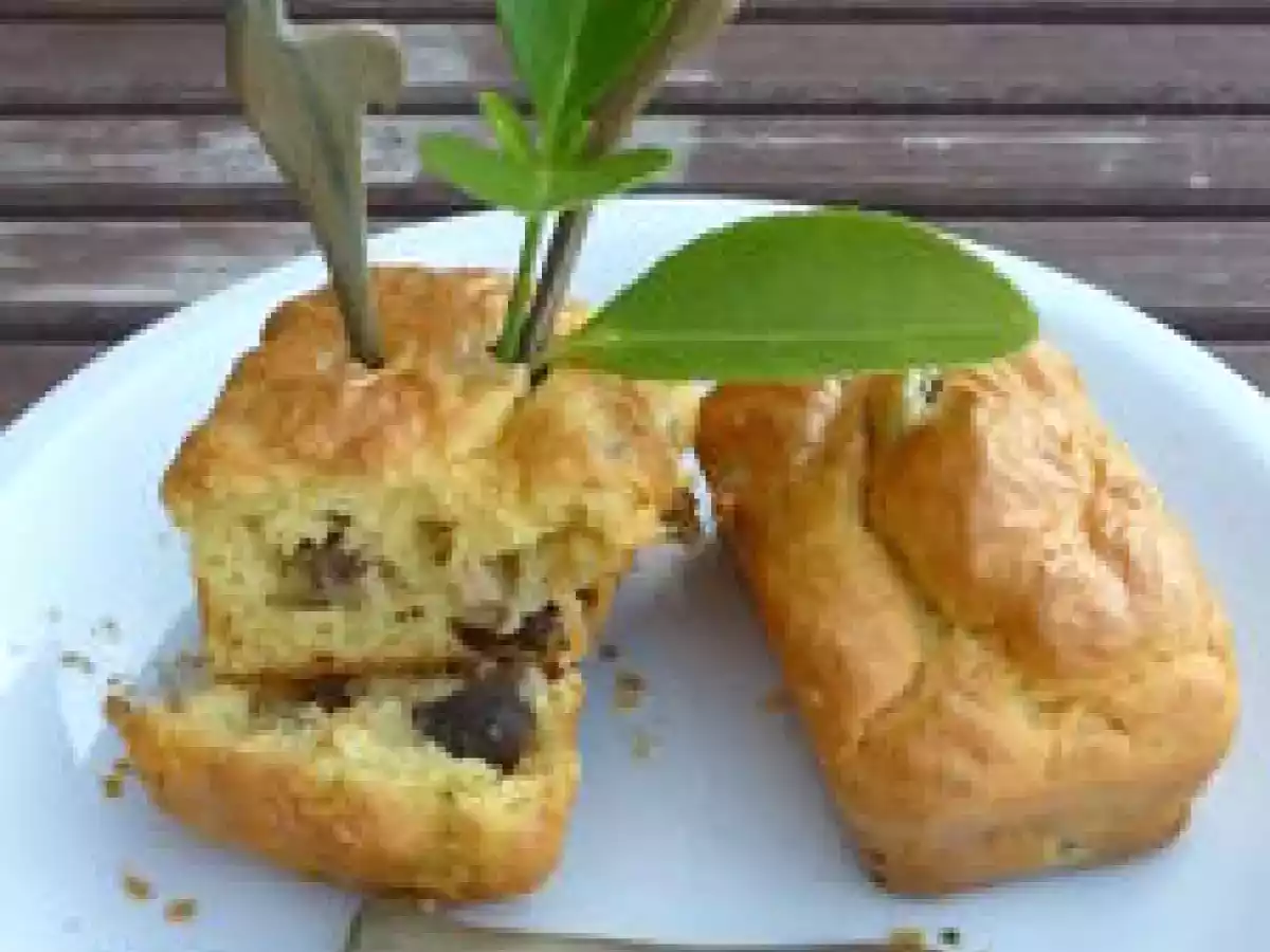 Mini-cakes aux champignons.
