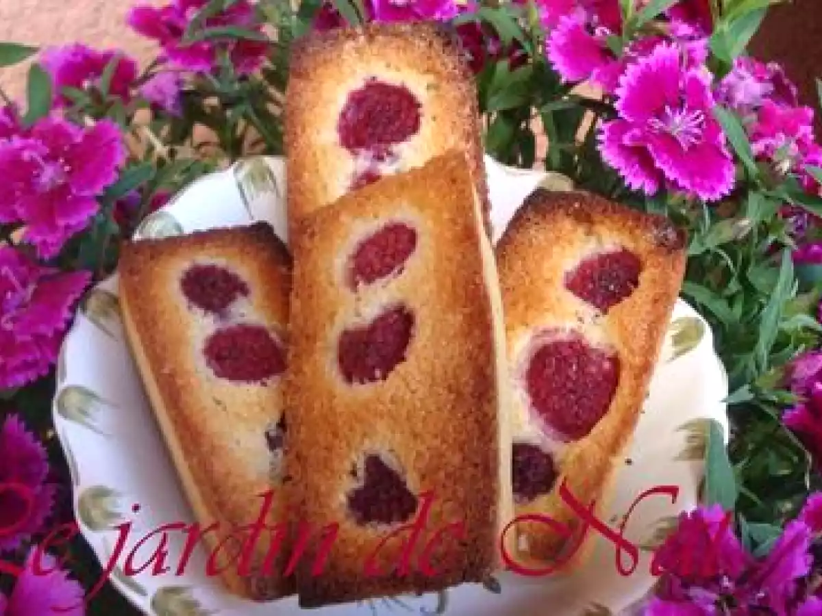 Mini cakes framboises et chocolat blanc - photo 2