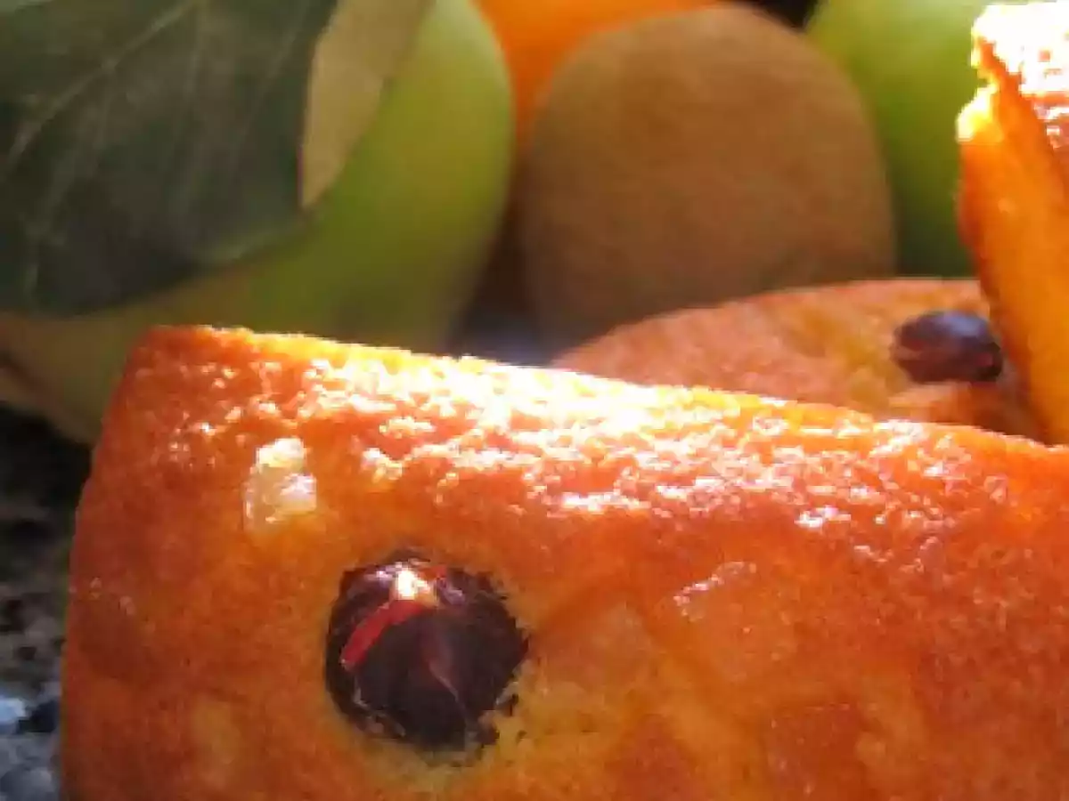 Mini cakes moelleux orange, miel, noisette - photo 2