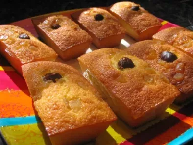 Mini cakes moelleux orange, miel, noisette - photo 3