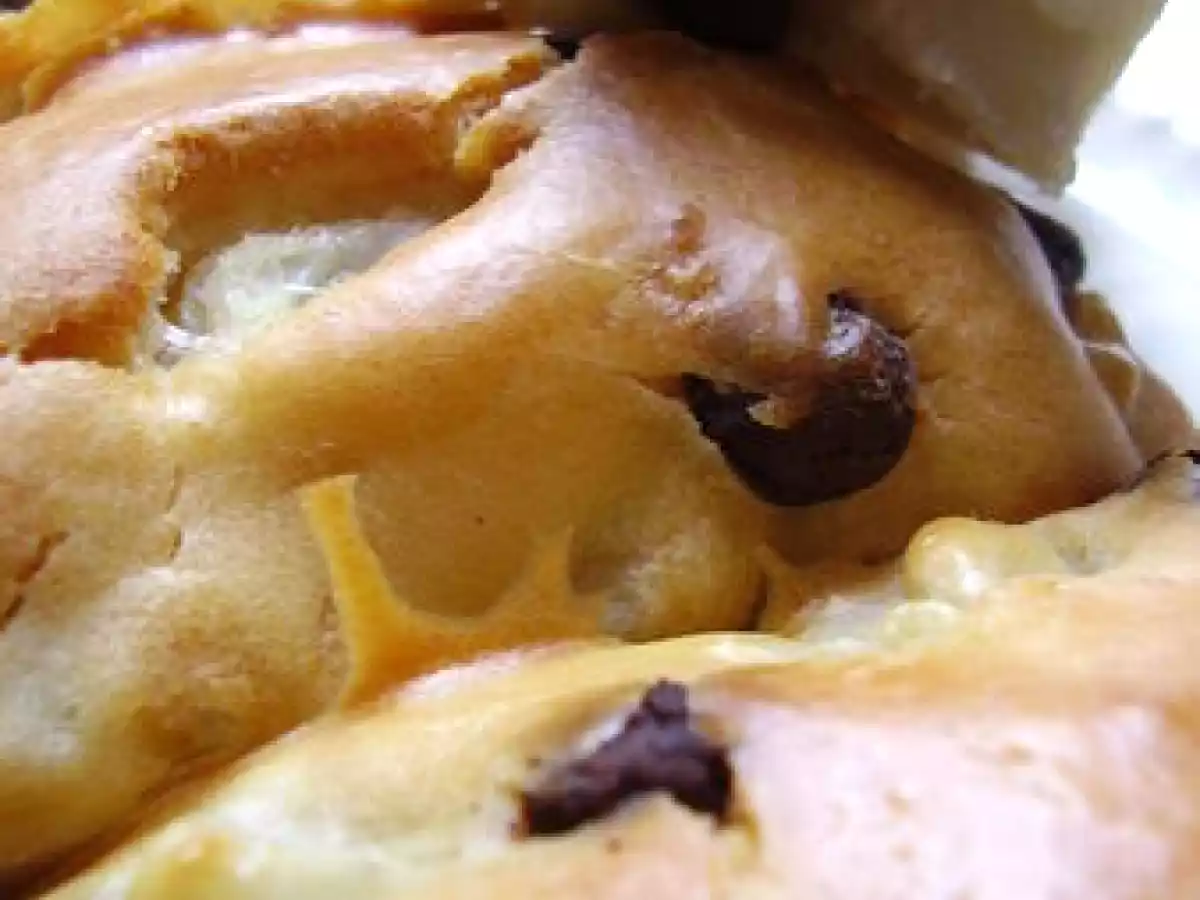 Mini cakes poire-chocolat.