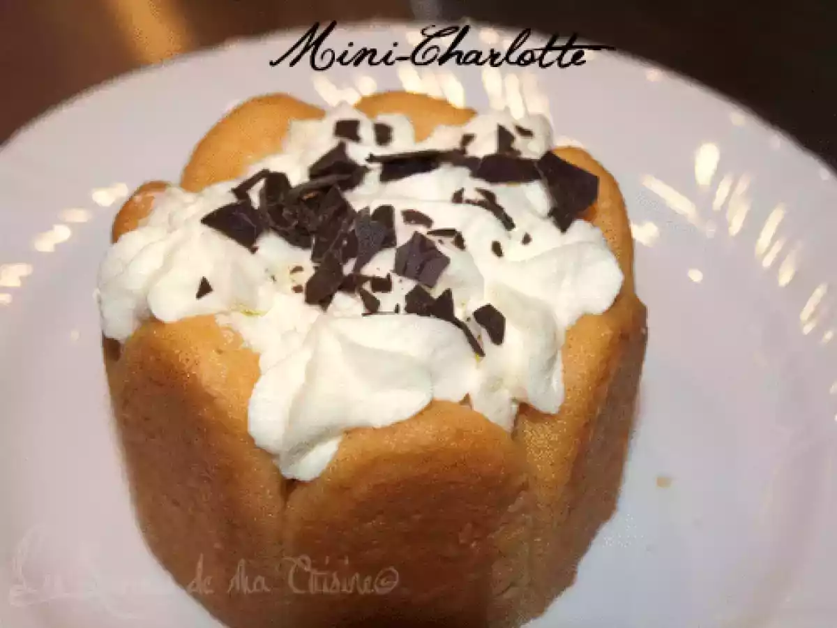 Mini charlotte à l'ananas