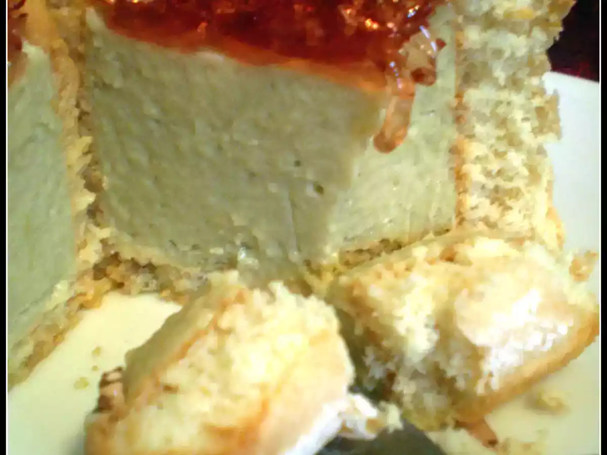 Mini charlotte à la rhubarbe & ses spaghettis de fraises - photo 3