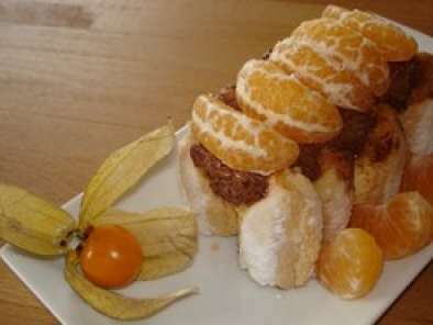 Mini charlotte choco-mandarine