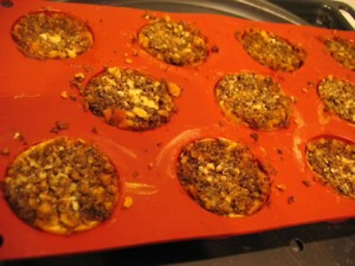 Mini cheesecakes au chèvre et aux tomates confites - photo 2