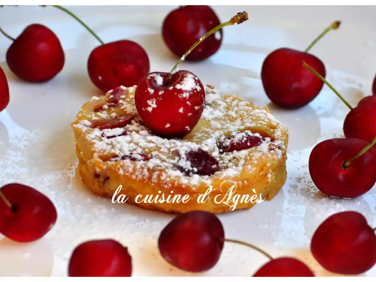 Mini clafoutis aux cerises et à la pistache - photo 3