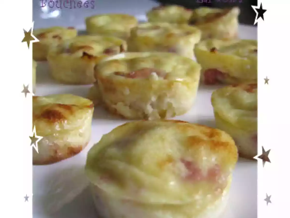 Mini clafoutis aux lardons et gruyère - photo 2