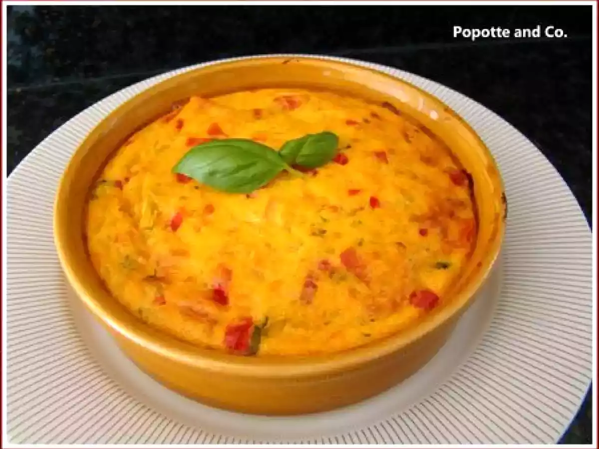 Mini clafoutis aux légumes du soleil