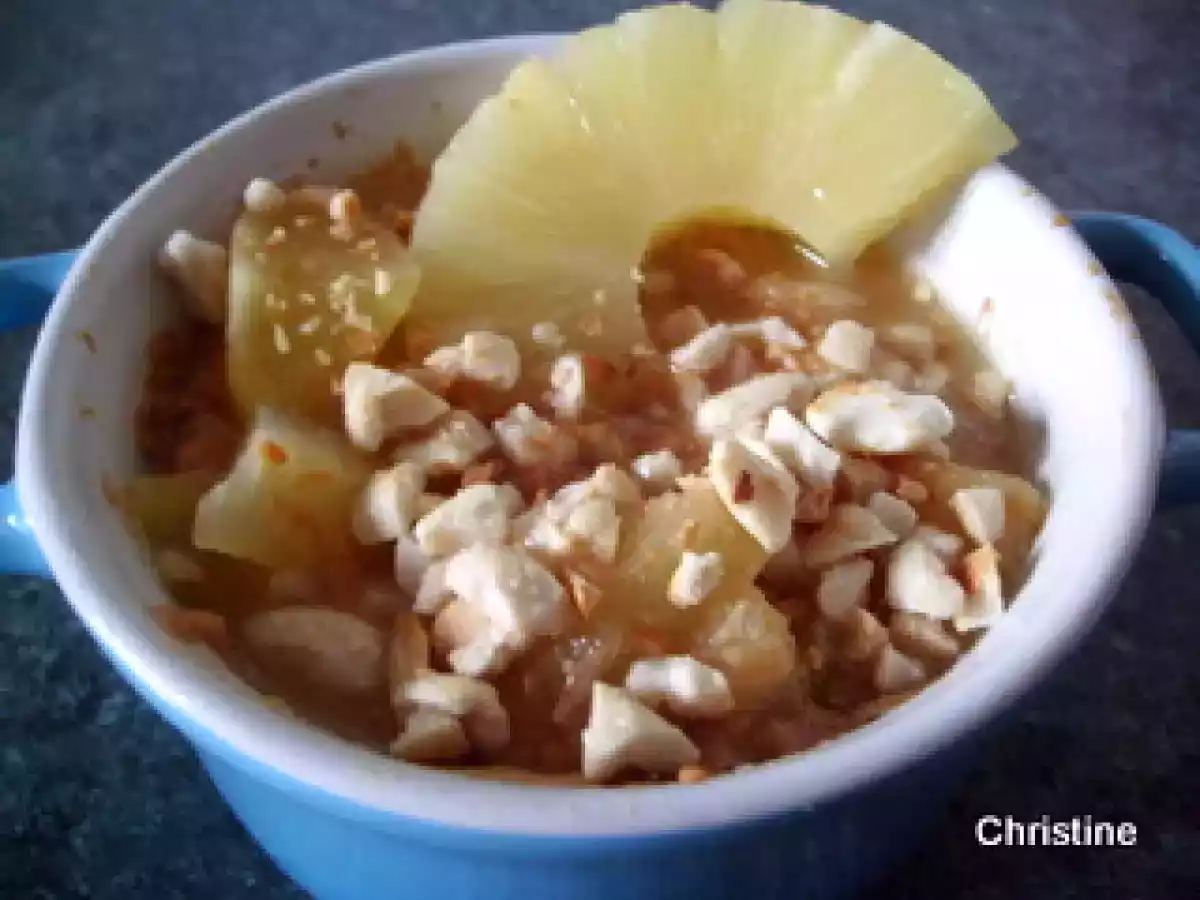 Mini-cocotte pomme ananas