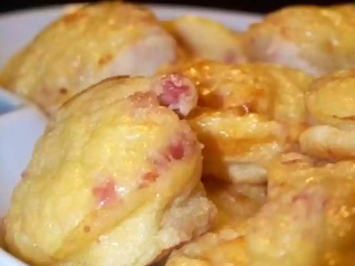 Mini-crêpes soufflées au jambon - photo 2