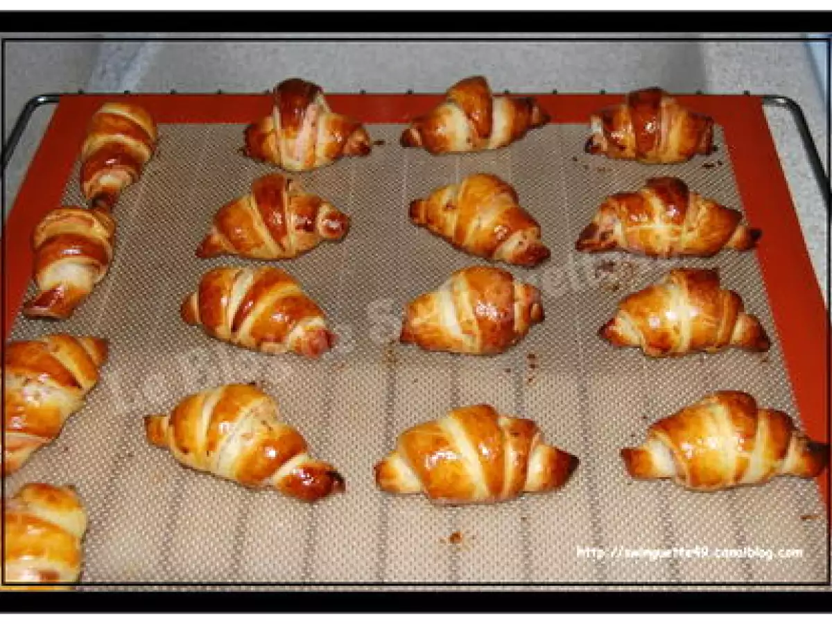 Mini croissants apéro - photo 4