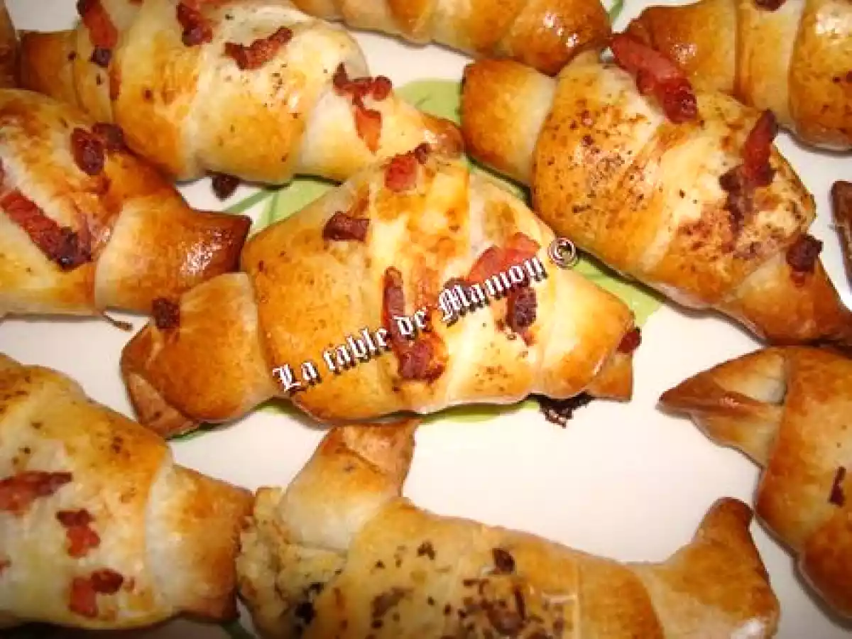 Mini croissants pâte à pizza - photo 2