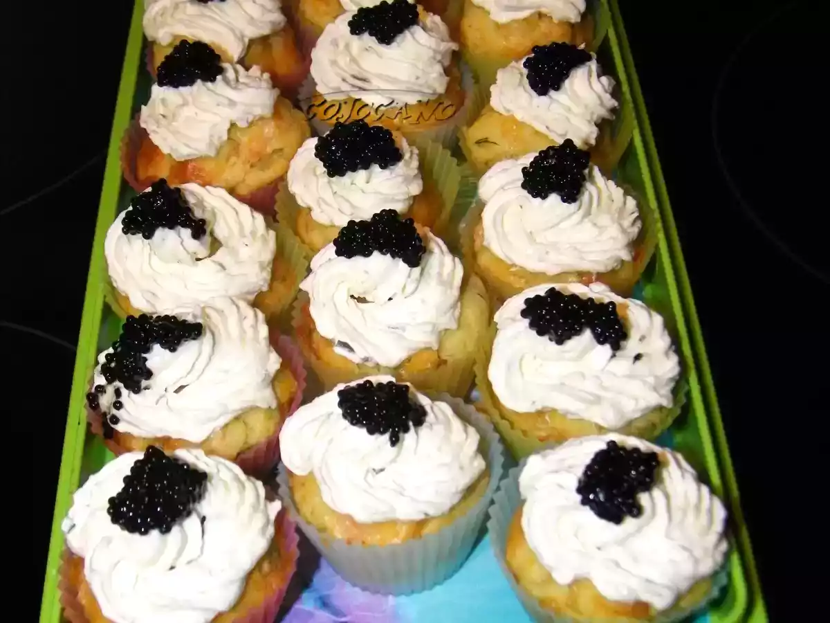 Mini cupcakes saumon tartare