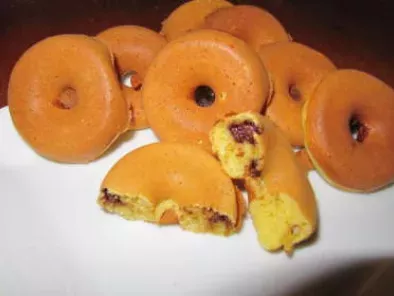 mini donuts pétites de chocolat