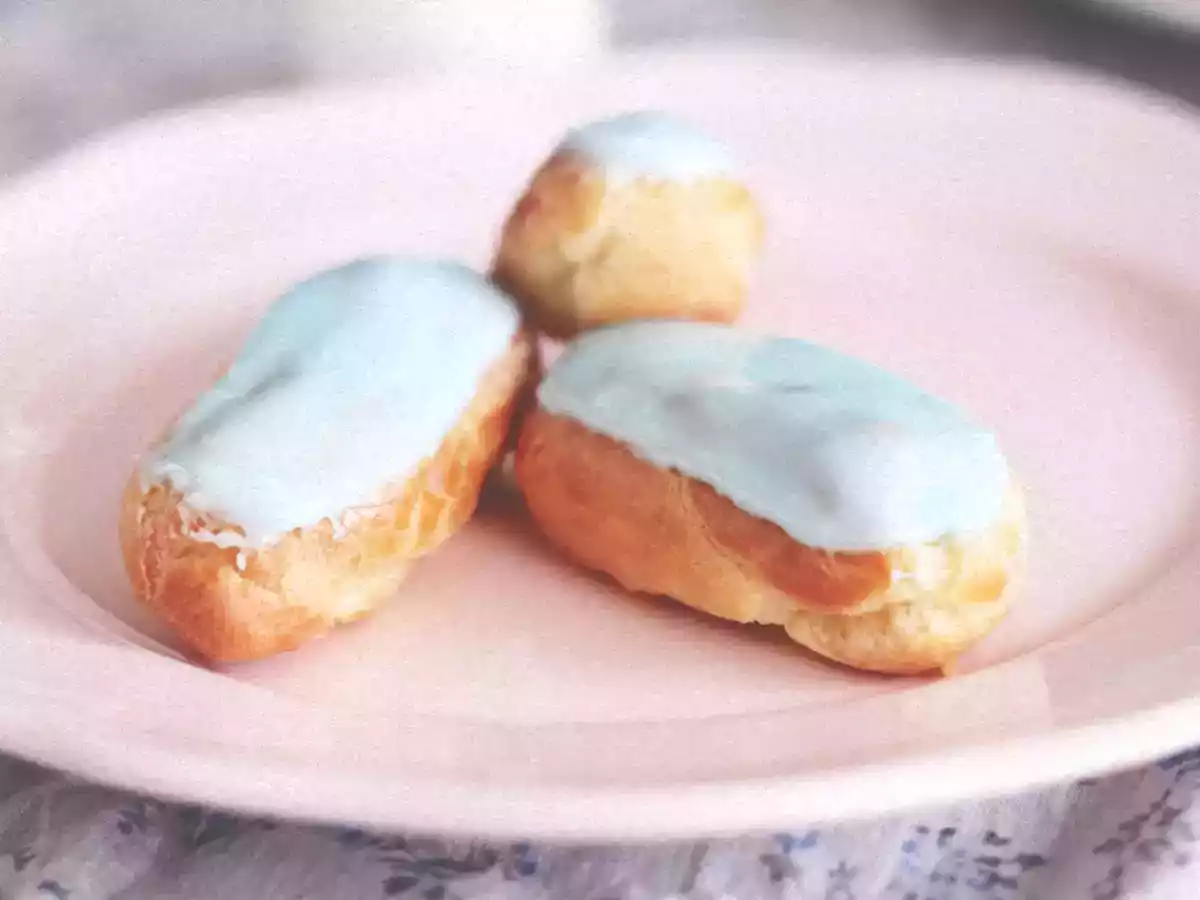 Mini éclairs à la vanille