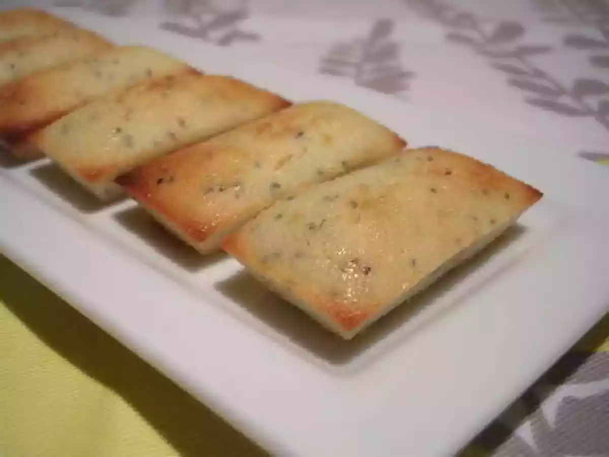 Mini-Financiers citron-pavot