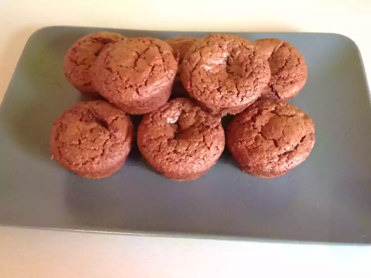 Mini fondant au chocolat super rapide